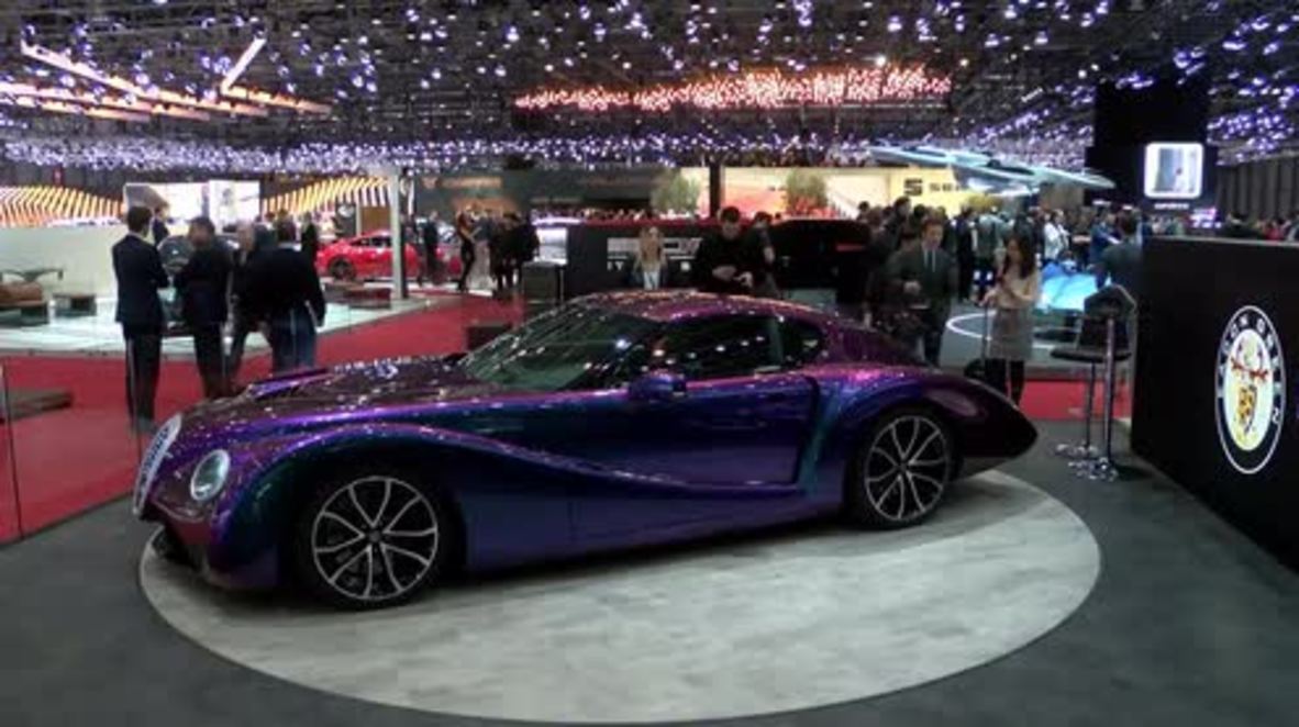Eadon Green shows off its 'weirdest' supercar in Geneva
