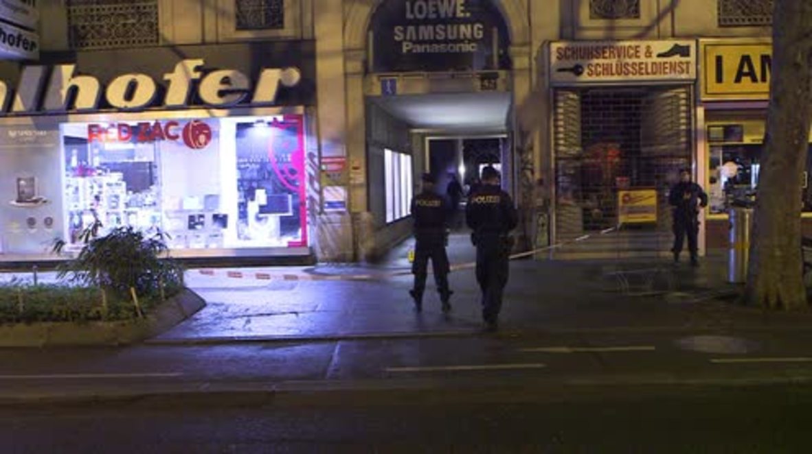Austria: Persecución contra el sospechoso de un ataque de apuntalamiento en Viena