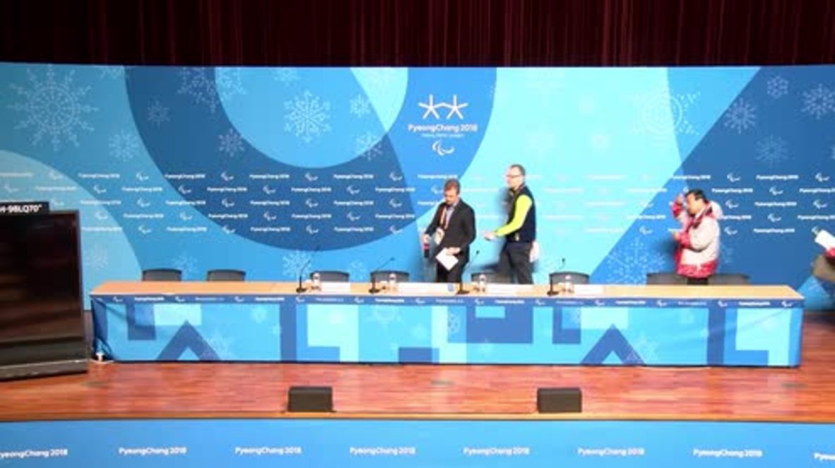 South Korea: IPC commends RPC for 'progress' ahead of Paralympics opening