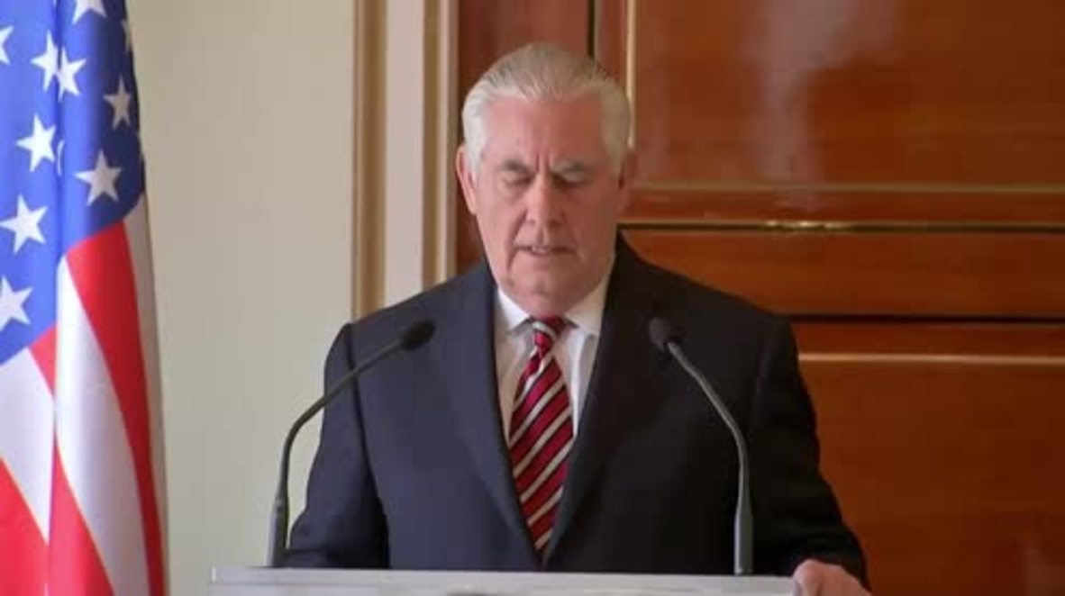 Yibuti: EE.UU. abierto a mantener "conversaciones" pero no "negociaciones" con Corea del Norte - Tillerson