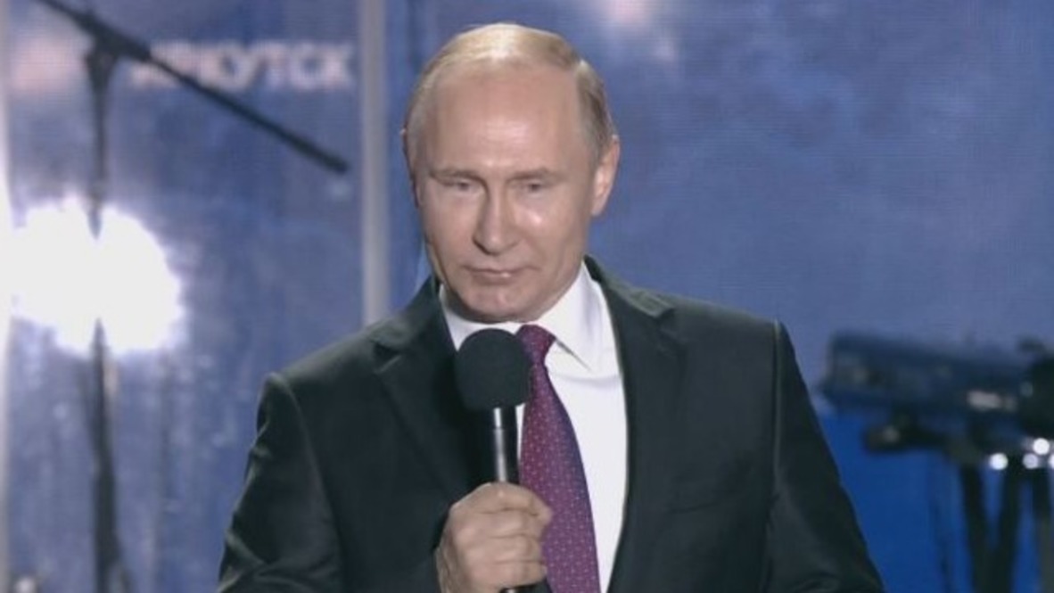 Russia: Putin congratulates Sevastopol on 'return to homeland'