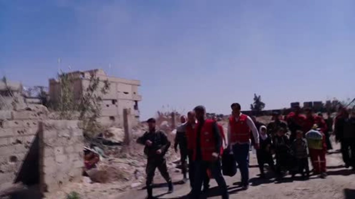 Syria: Almost 100 civilians evacuated from Eastern Ghouta through humanitarian corridor