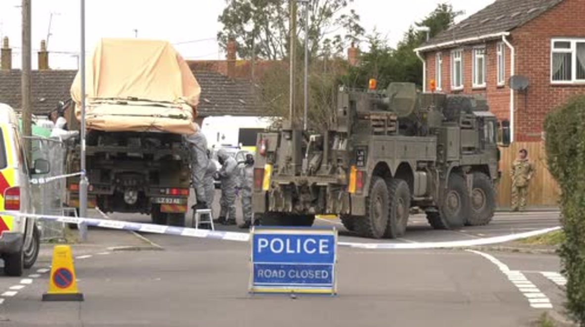 UK: Contaminated recovery vehicle removed as Skripal probe continues