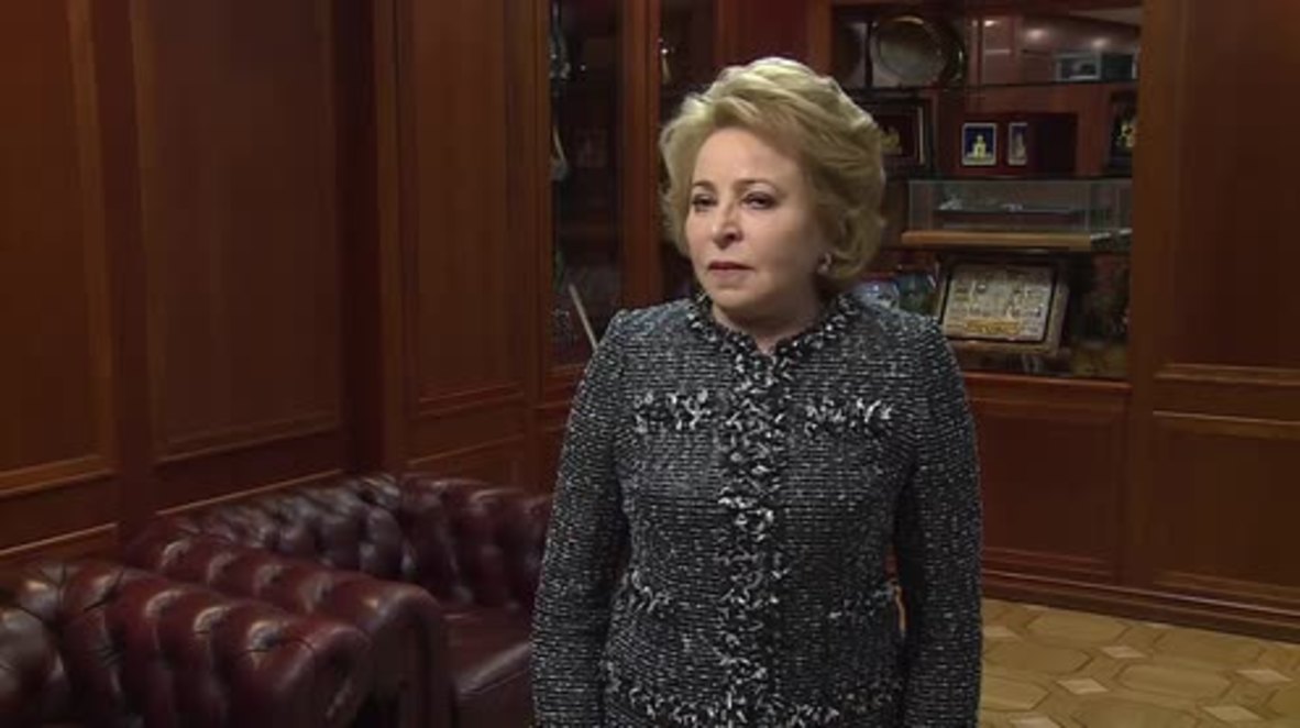 Russia: Matviyenko calls UK Skripal measures 'unscrupulous provocation'