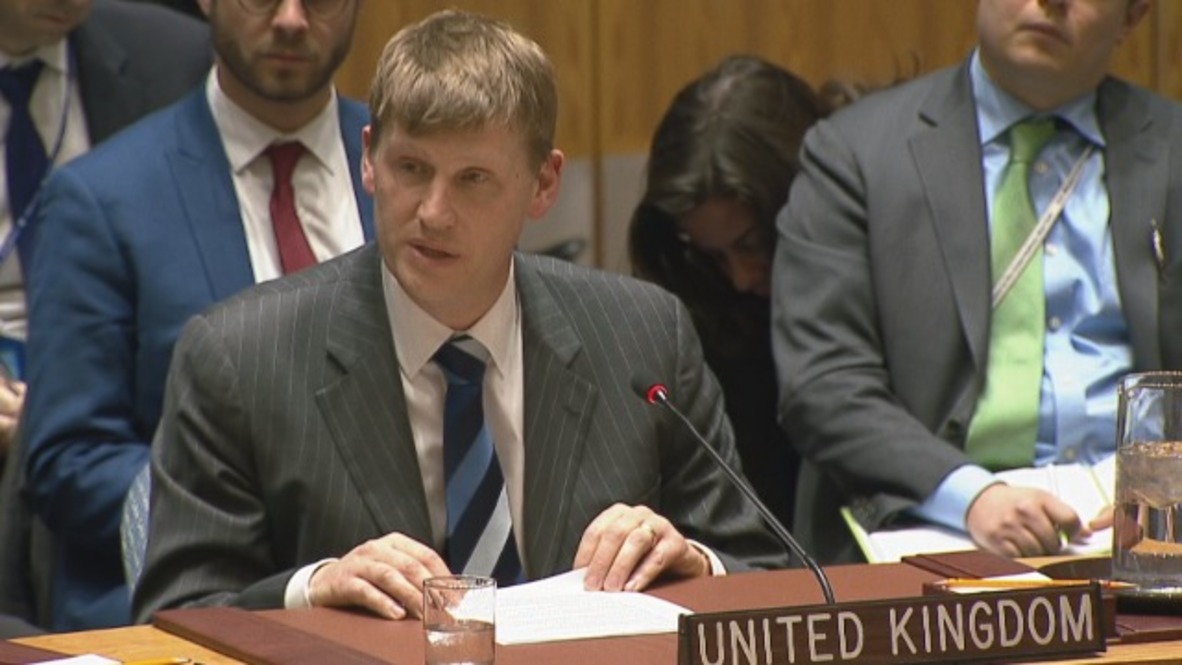 UN: Russia 'in serious breach of chemical weapons convention' - UK rep. Allen