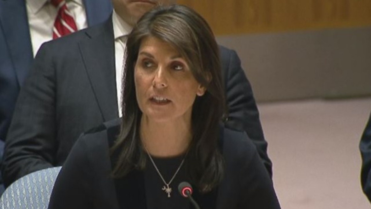 UN: USA's Haley accuses Russia of Salisbury 'nerve agent' attack