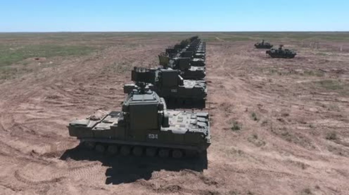 Russia: Drill sees 200 anti-aircraft gunners successfully shoot down missiles