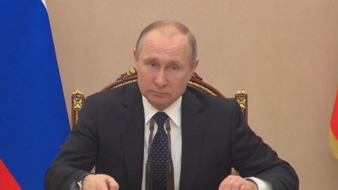 Russia: Putin discusses Skripal case and Syria during Security Council meeting