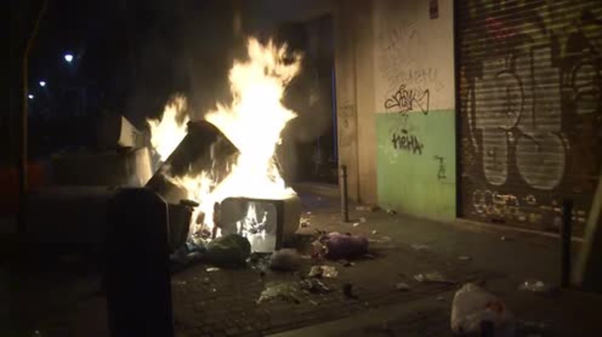 Spain: Street riot tears through Madrid neighbourhood following death of street vendor