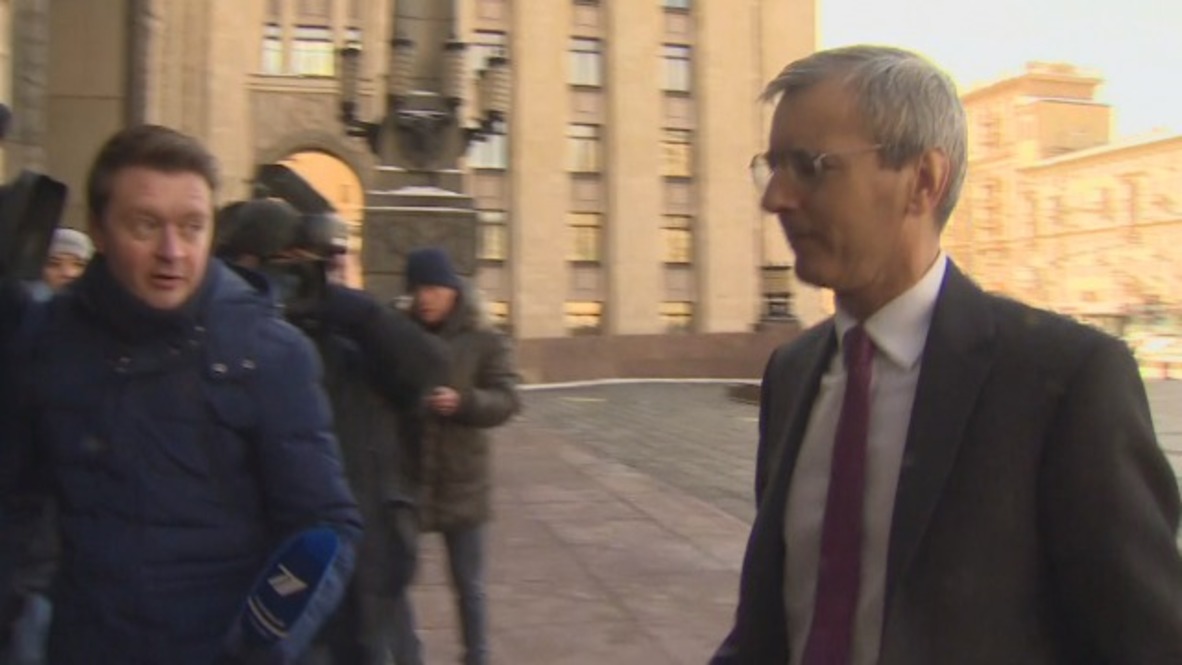 Russia: British ambassador summoned to Moscow's Foreign Ministry