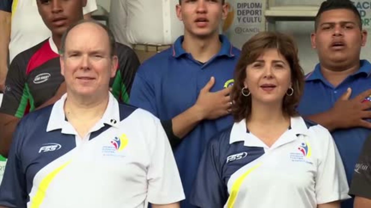 Colombia: Drogba joins Prince of Monaco in Cartagena to promote football and peace