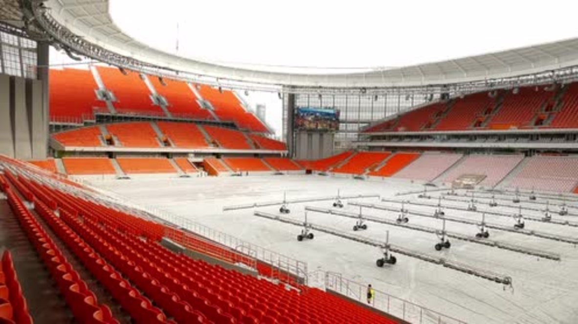 Rusia: El estadio de fútbol de Ekaterimburgo consigue el certificado de la FIFA para el Mundial