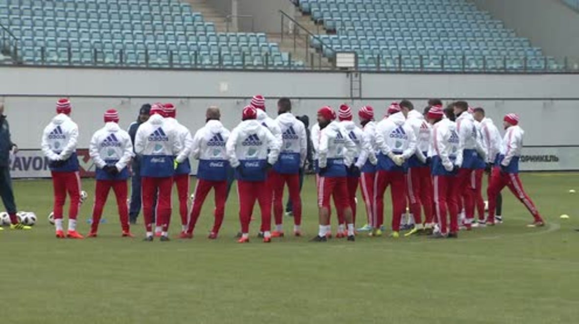 Russia: National team holds open practice ahead of Brazil friendly