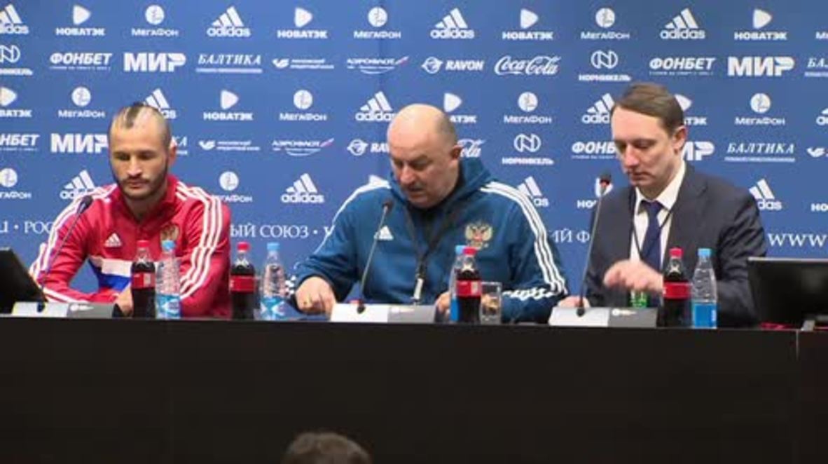 Russia: Doping officer 'satisfied' with Russian football team before Brazil friendly