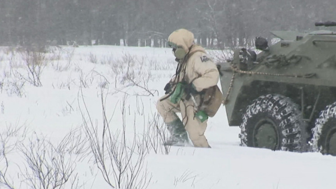 Russia: Chemical warfare drill begins in Kursk