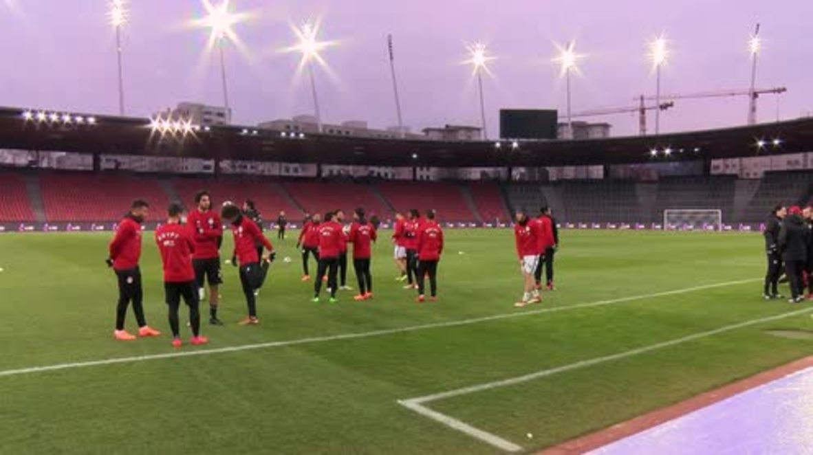 Switzerland: Egypt get ready for clash against Portugal