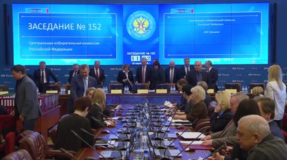 Russia: With 77%, Putin officially confirmed winner of presidential election