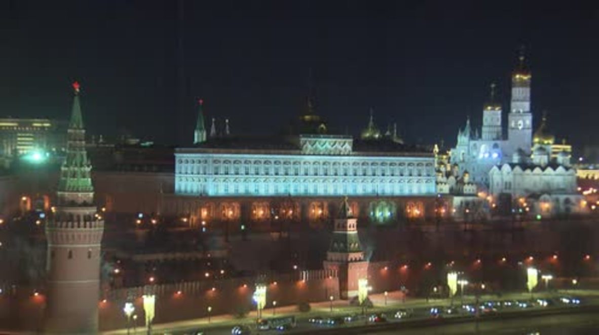 Russia: Moscow's big switch-off for Earth Hour