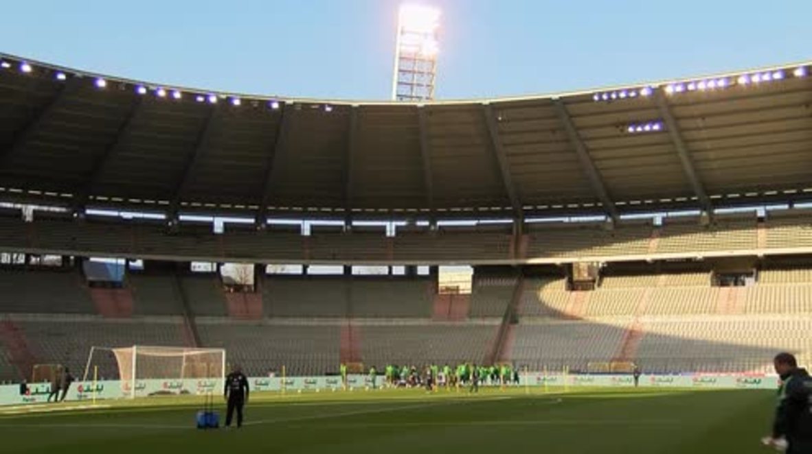 Bélgica: El equipo de fútbol de Arabia Saudita se prepara para su partido amistoso contra Bélgica