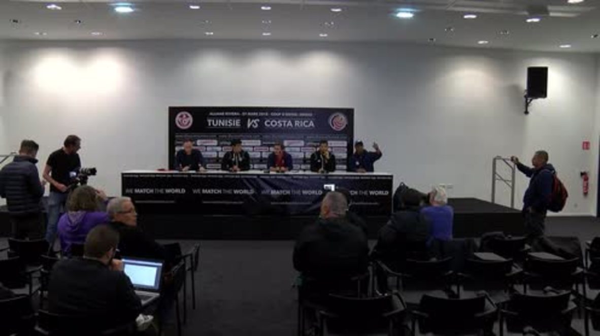 Francia: Túnez y Costa Rica se preparan para el Mundial con un partido amistoso en Niza