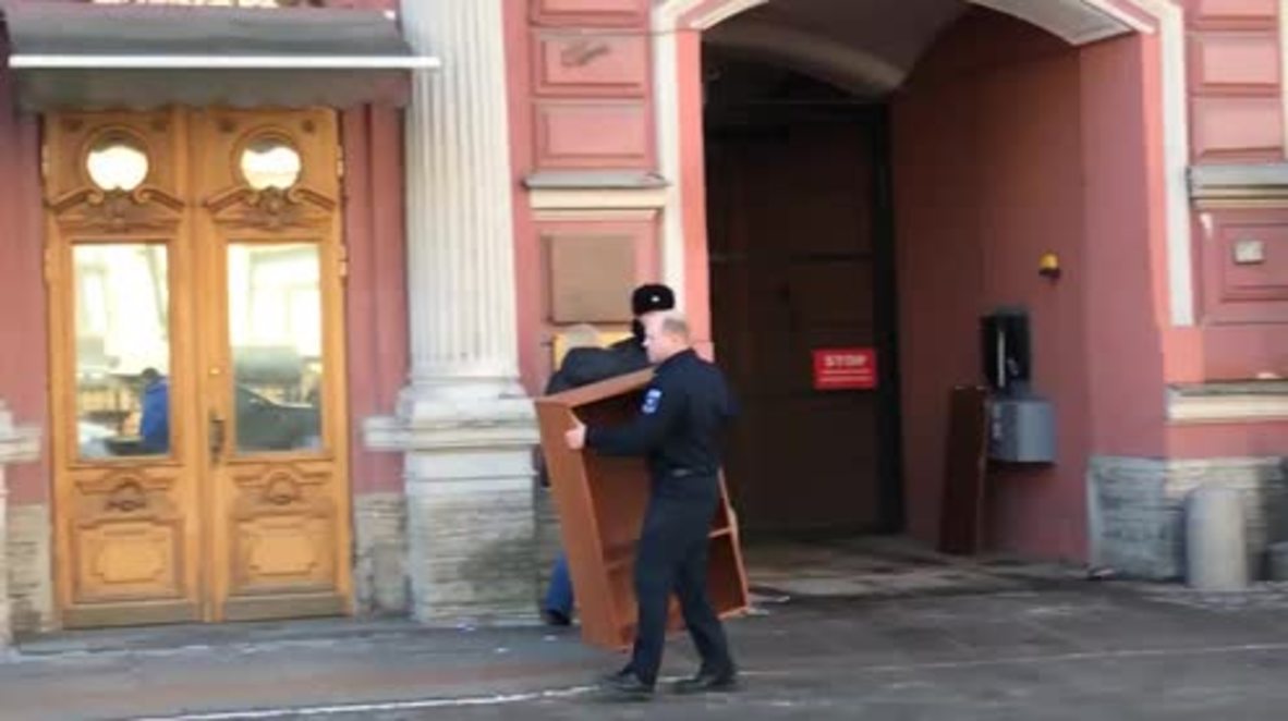 Russia: Furniture removed from US consulate in St. Petersburg following closure order