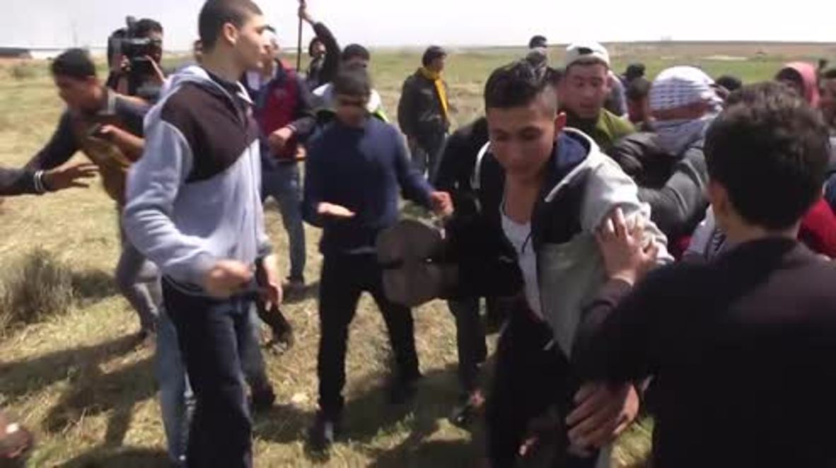 Palestina: Al menos 16 palestinos mueren en choques con soldados israelíes en la frontera entre Gaza e Israel