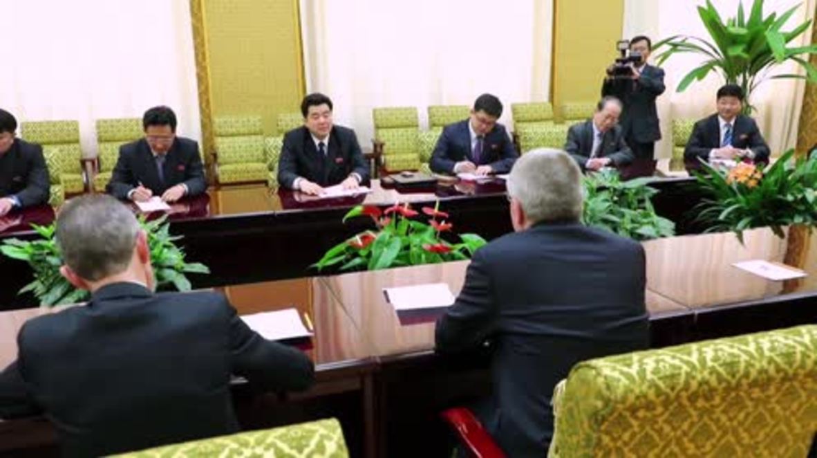 North Korea: 'Building bridges through sport' - IOC Pres. on Pyongyang visit