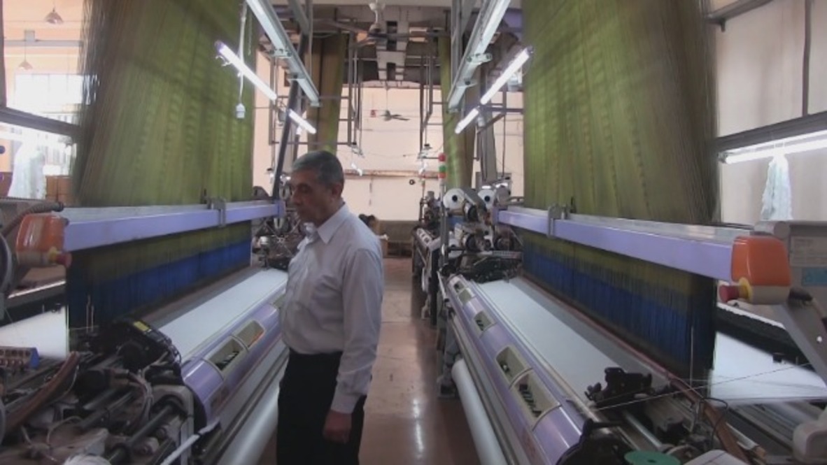 Syria: Textile production returns to war-torn Aleppo