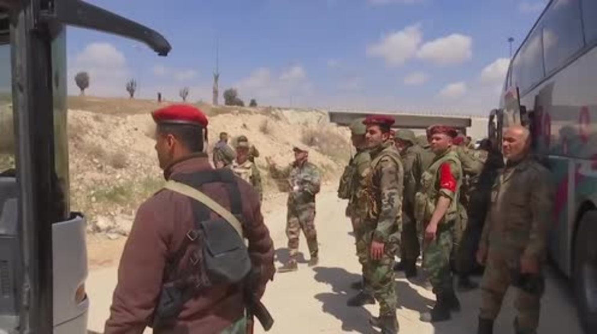 Siria: Rebeldes sirios abandonan último bastión en Guta Oriental