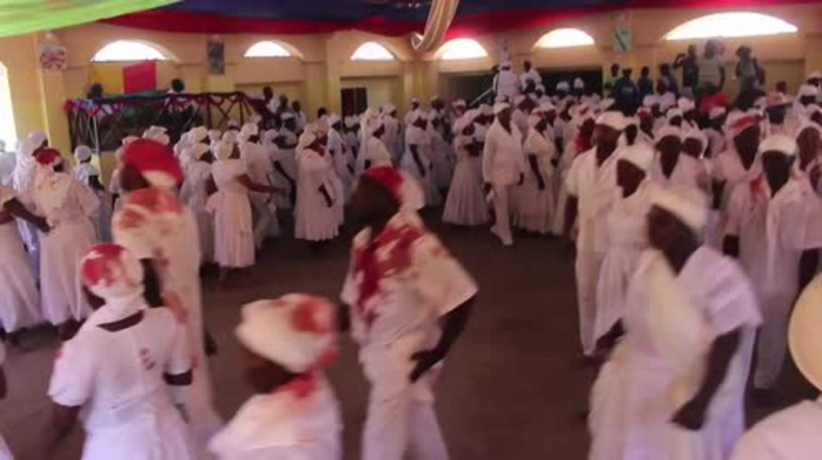 Haiti: Chickens and cows slaughtered at annual Voodoo festival *GRAPHIC*
