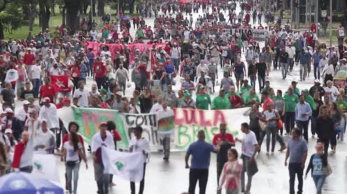 Brazil: Thousands take to streets to contest Lula decision