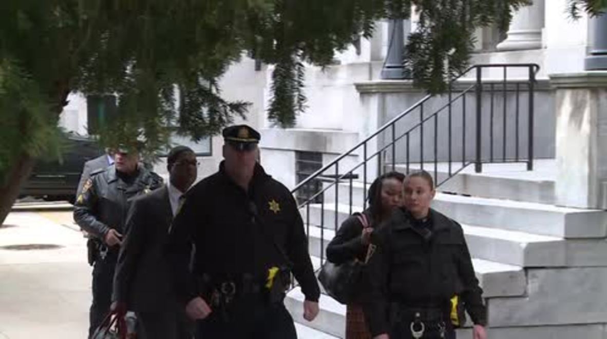 USA: Topless protester charges at Bill Cosby ahead of retrial