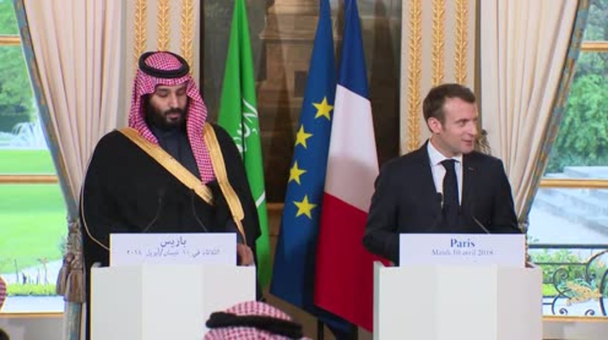 Francia: Macron dice que las instalaciones de armas químicas serían el blanco de los ataques aéreos en Siria
