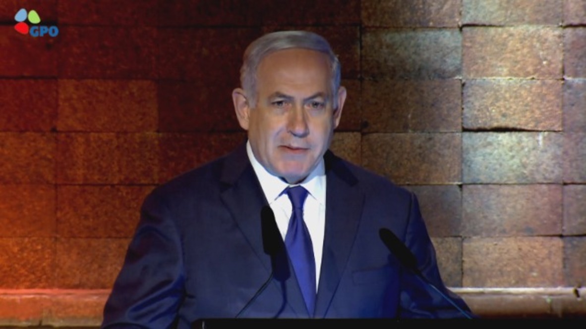 Israel: Netanyahu warns Tehran not to test Israel's 'resolve' on Holocaust Rememb. eve