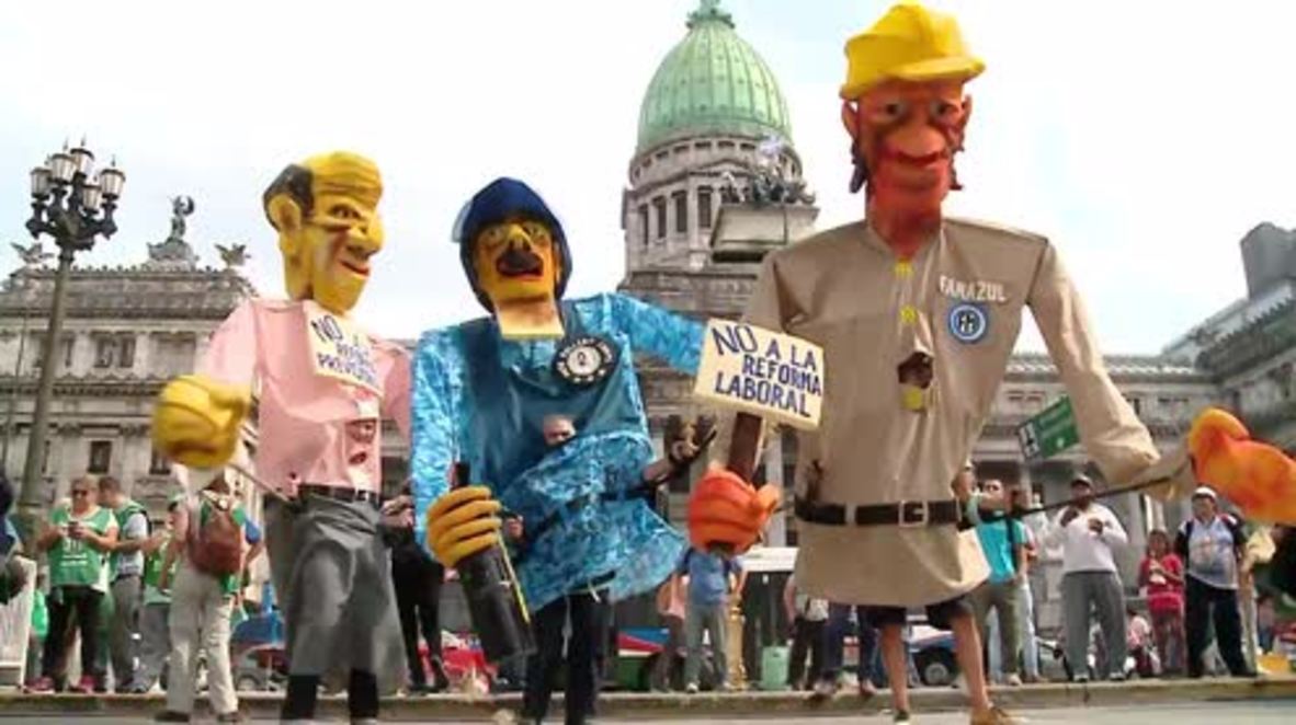 Argentina: Trabajadores del sector público hacen huelga contra el techo salarial del 15 por ciento propuesto por Macri