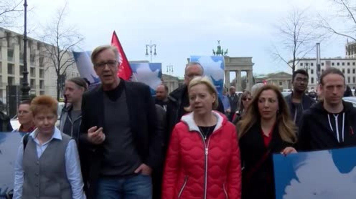 Germany: Die Linke protests against military escalation in Syria