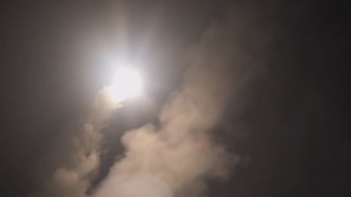 International Waters: US cruiser launches missiles against Damascus