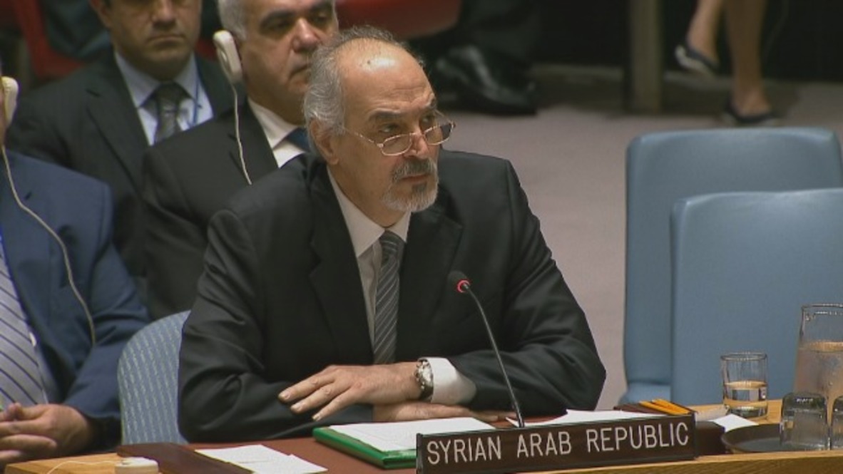 UN: Syria strikes 'message' for terrorists to continue - Bashar Jaafari