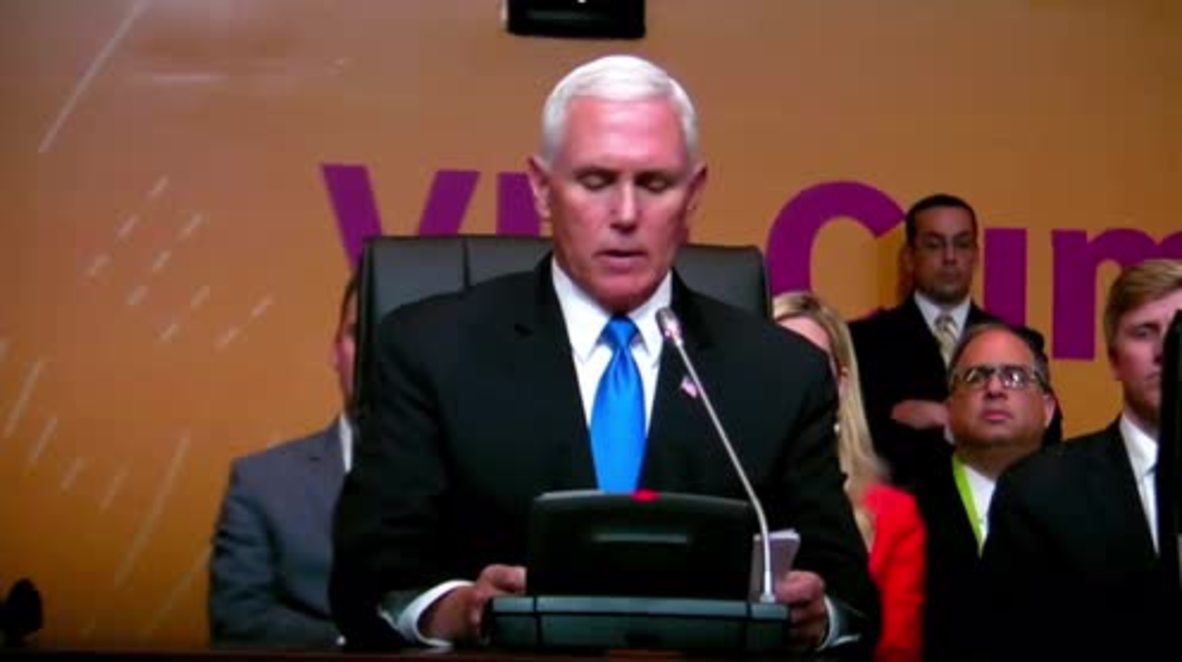 Peru: Pence calls on Latin America to back US-led strikes in Syria