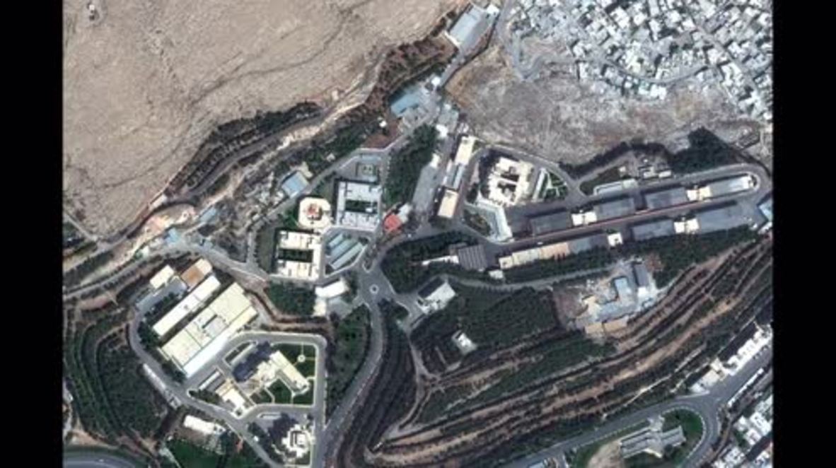 Syria: Before and after - Satellite images of Syrian strike targets *STILLS*