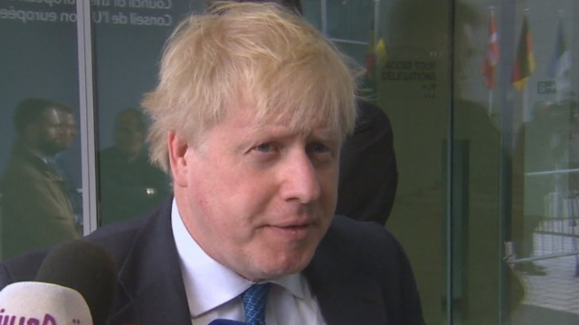 Luxemburgo: Johnson califica de "correctos" los ataques aéreos sobre Siria, Heiko Maas destaca el papel de Rusia