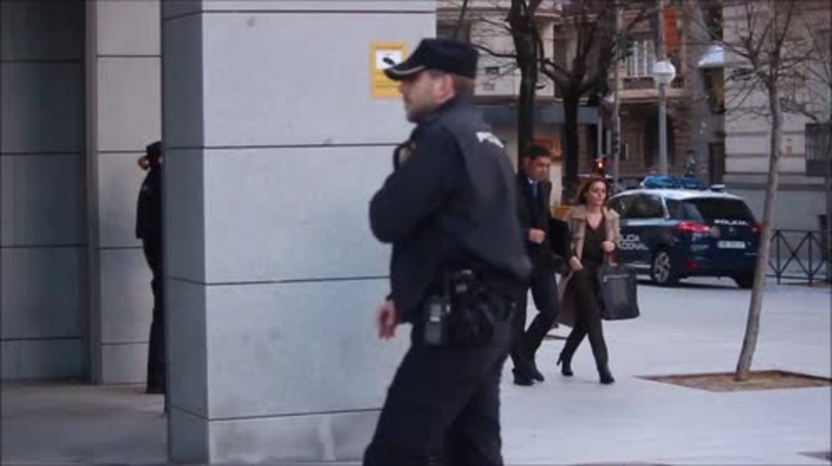 España: El exjefe de la policía catalana, Josep Lluís Trapero, comparece ante la Audiencia Nacional