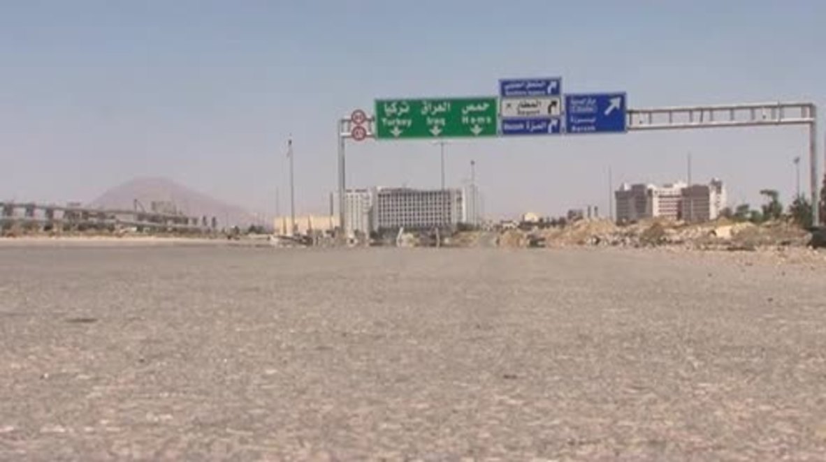 Syria: Syrian govt. begins reconstruction of Damascus-Homs highway