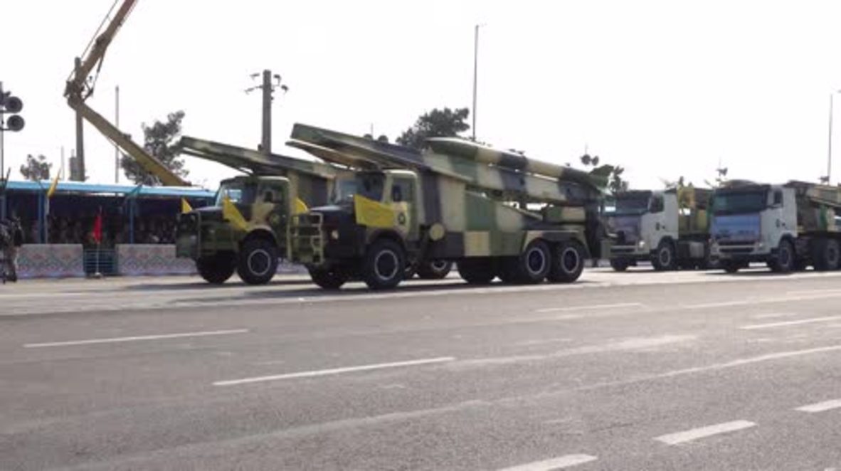 Iran: Defiant Rouhani showcases military might during Tehran parade