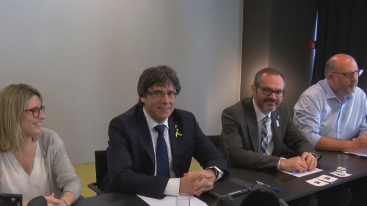 Germany: Puigdemont's presidency 'beyond doubt' - JxCat spox. following Berlin meeting