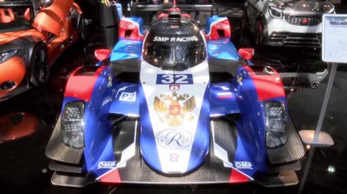 Russian sports car prototype presented at Top Marques motor show in Monaco