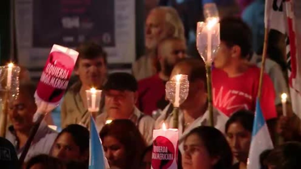 Argentina: Miles de personas protestan por la subida de los impuestos a la electricidad