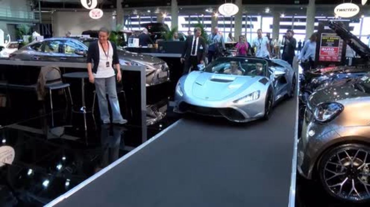 Tushek premieres ultra-lightweight hybrid hypercar TS900 H at Top Marques in Monaco