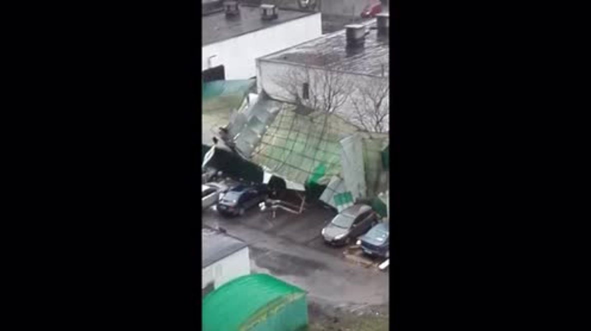 Russia: One killed, 17 injured in Moscow storm
