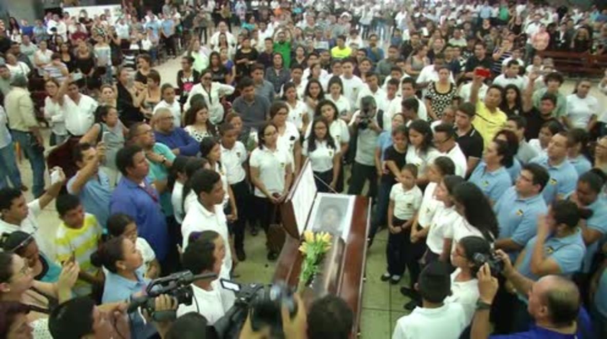 Nicaragua: Funeral Mass for student killed in Managua violent unrest